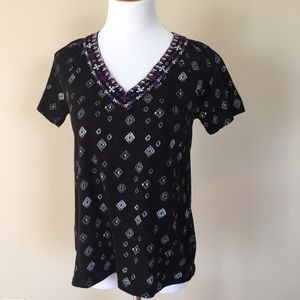 Cute EUC detailed Flowy Top